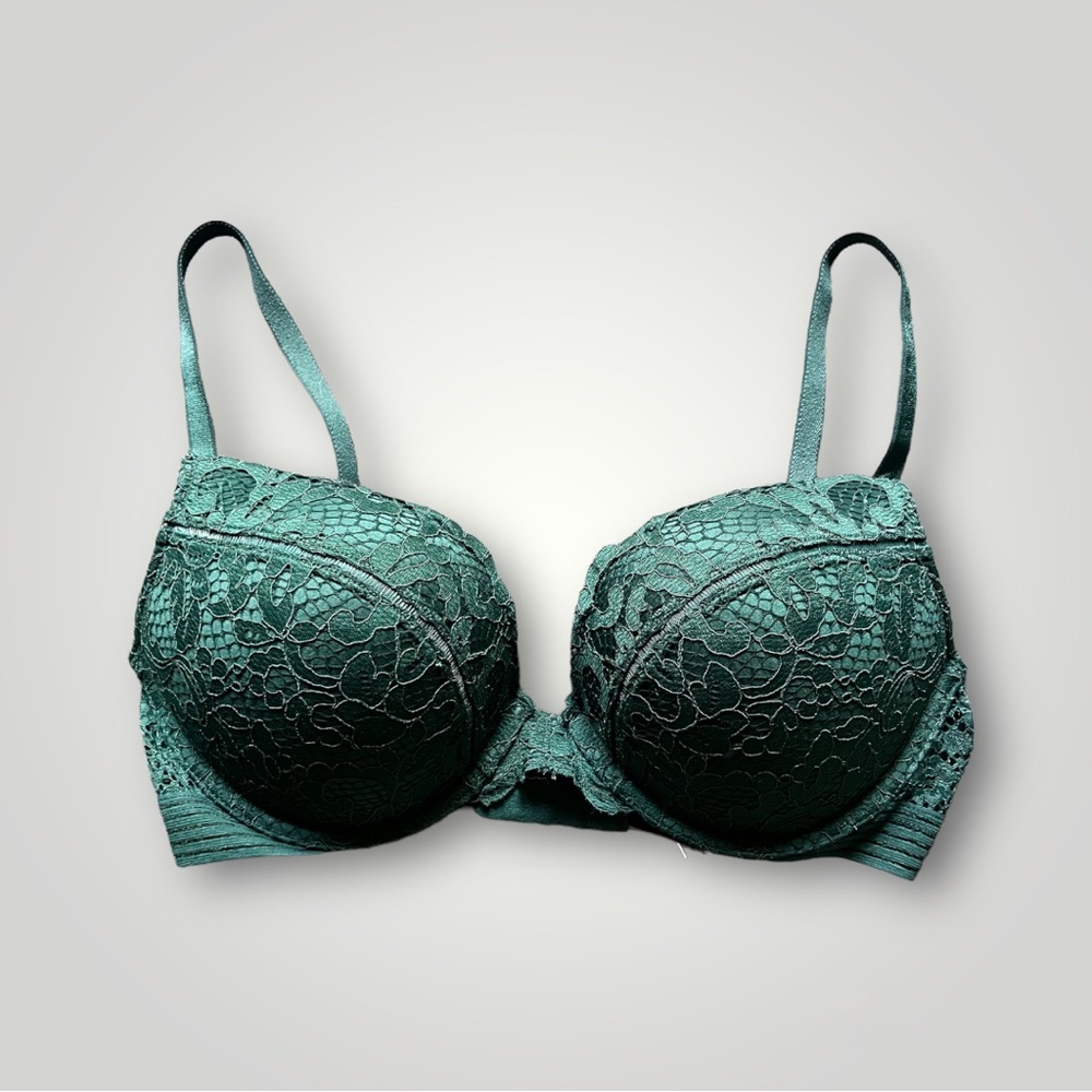 Victoria Secret Emerald Green Push-up Bra